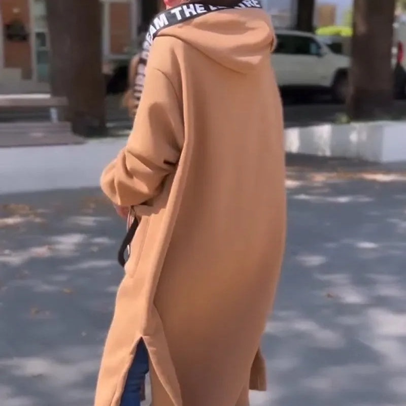 ⏰EARLY AUTUMN SALES 50% OFF🍂Women's Hooded Long Sweatshirt💖