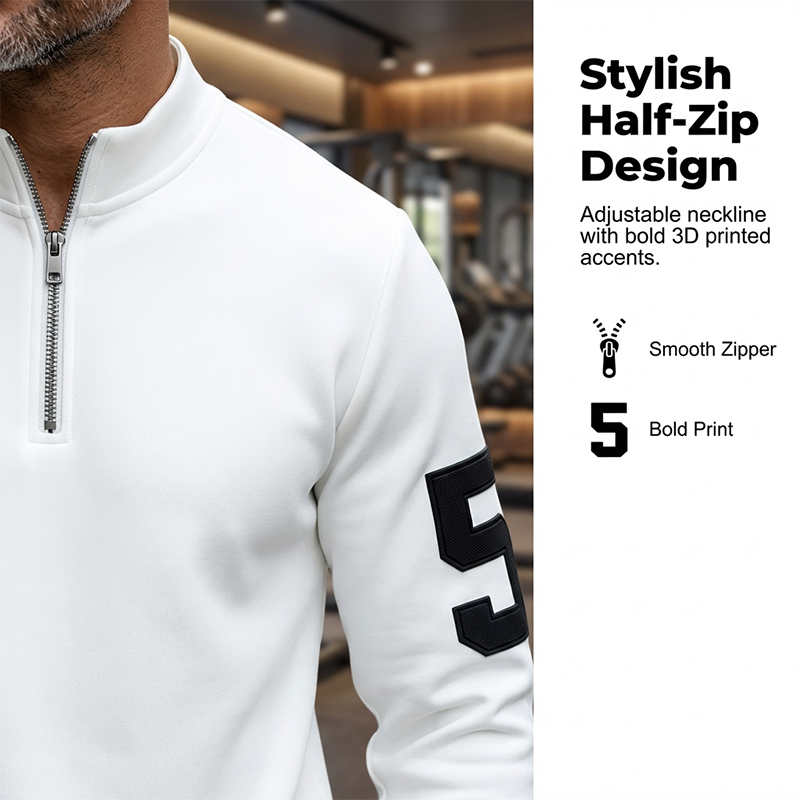 📢📢50% OFF ⏰Men's Half-Zip Top & Pants 2-Piece Set